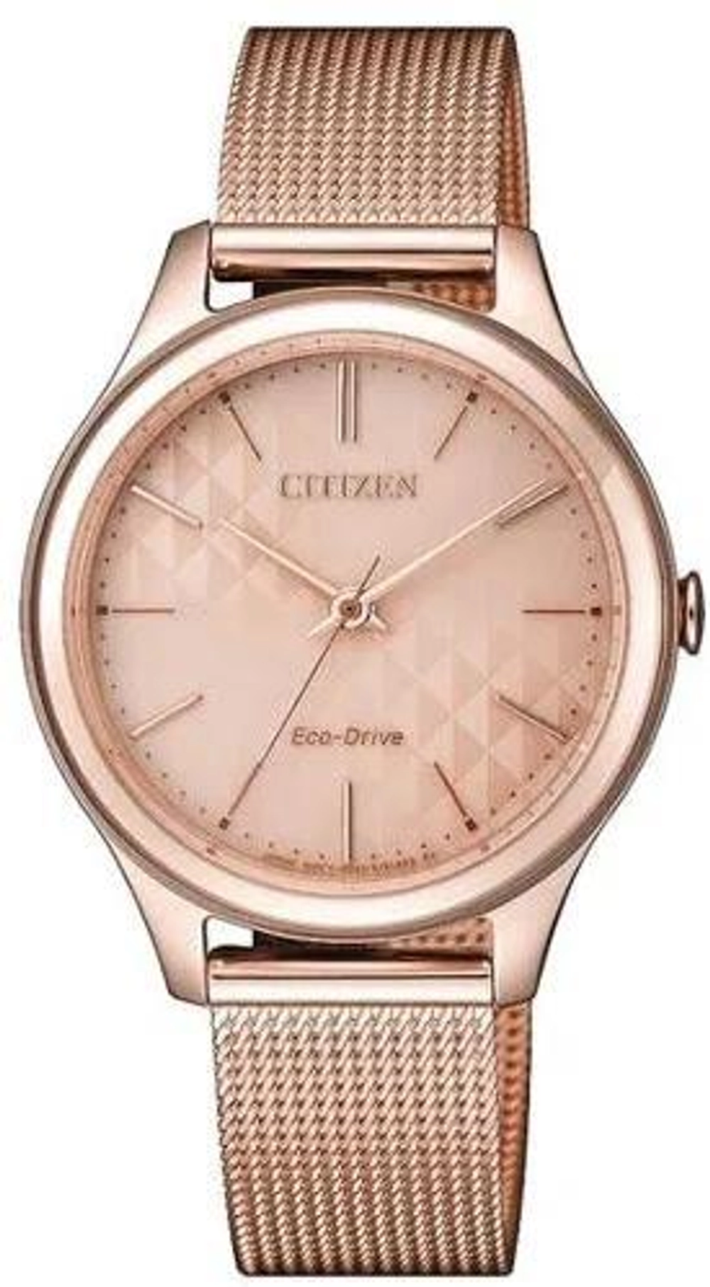 Женские японские наручные часы Citizen EM0503-83X