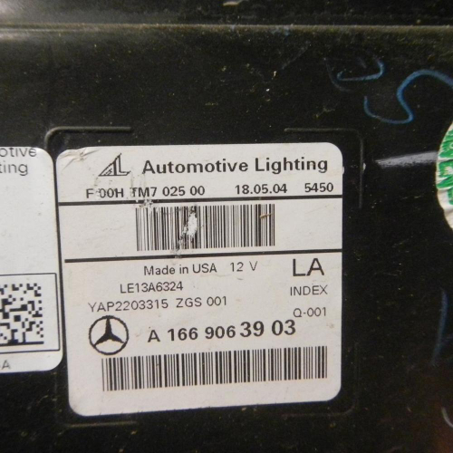 Фара левая Mercedes GLE W166 (2015-2018) LED