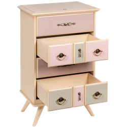 Комод Пандора - 1 с 4 ящиками Айвори Акварель
