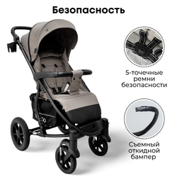 Прогулочная коляска BubaGO Model ONE