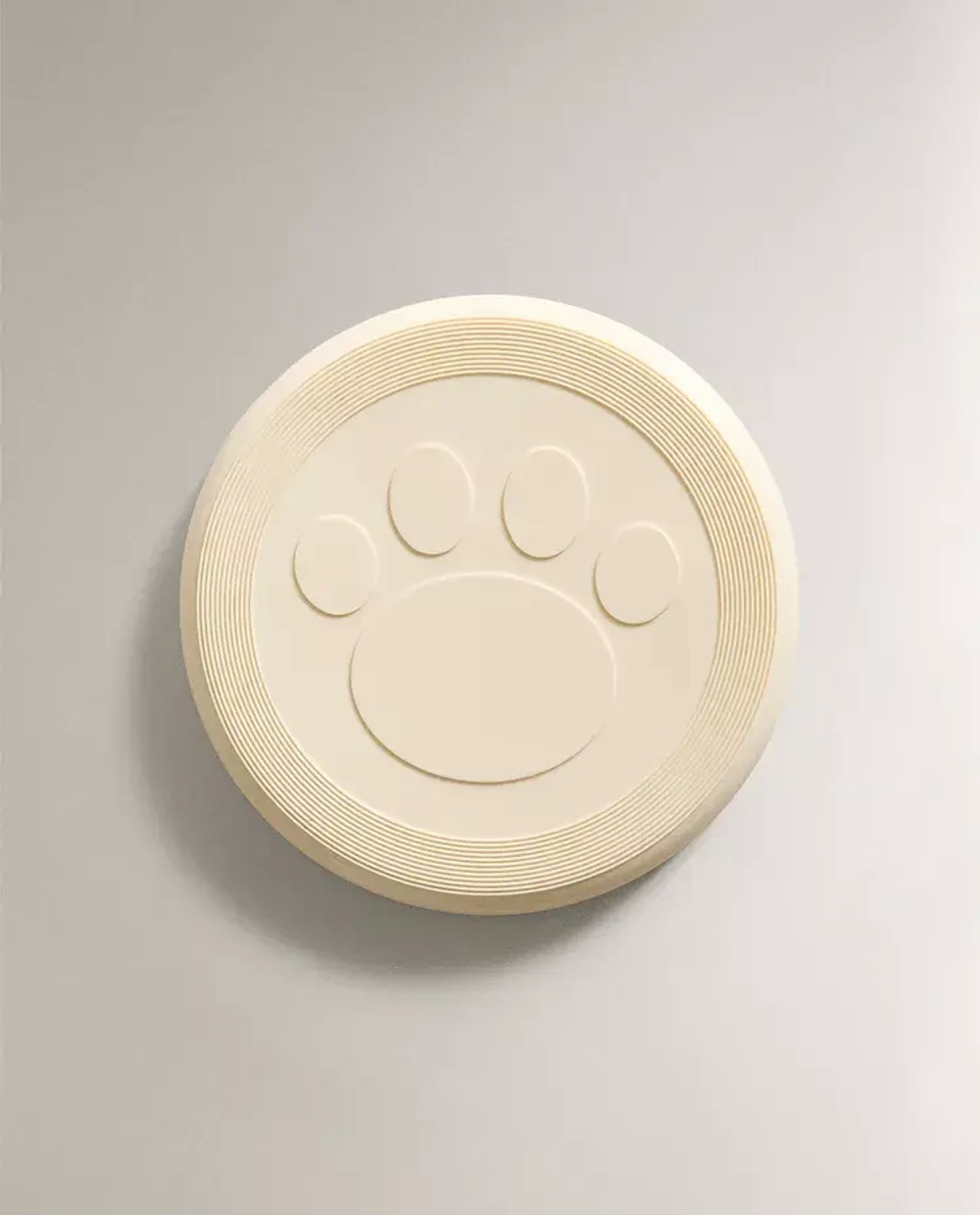 ZARA HOME ФРИСБИ ИЗ СИЛИКОНА ДЛЯ ДОМАШНИХ ЖИВОТНЫХ, ЭКРЮ