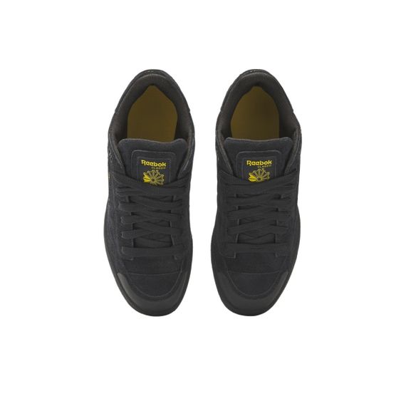 reebok Club C Series Кроссовки для скейтбординга Низкие Кроссовки Черно-желтые Унисекс