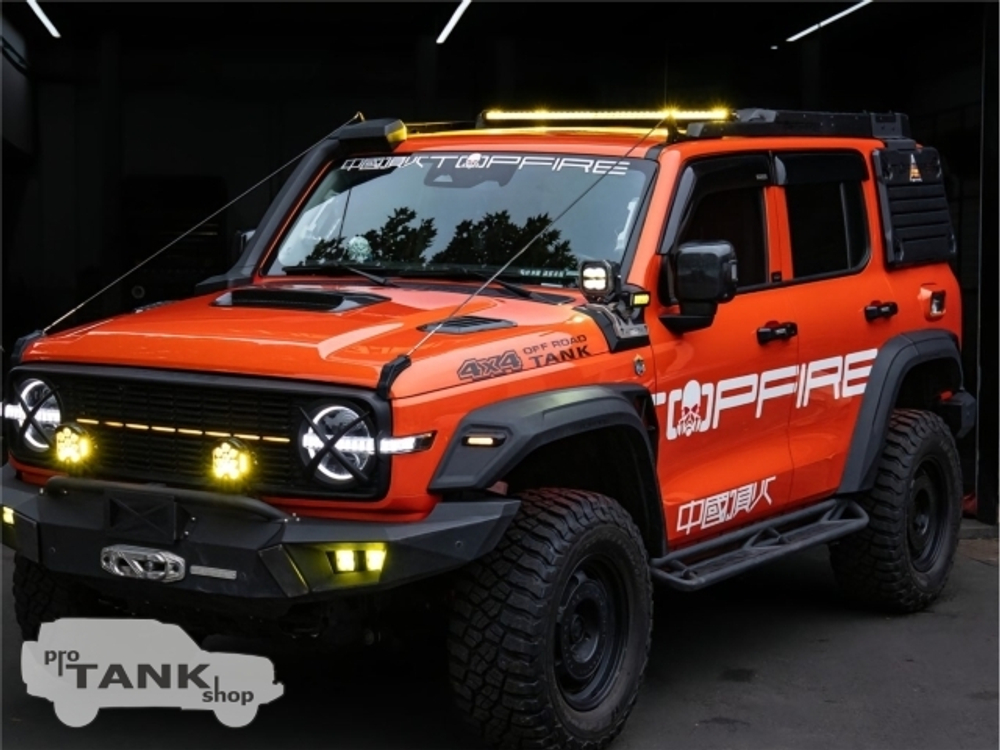 Пороги TOPFIRE (трубы) для TANK 300