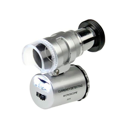 Микроскоп Kromatech 60x мини, с креплением для смартфона, подсветкой (2 LED) и ультрафиолетом (9882-W) - фото 1