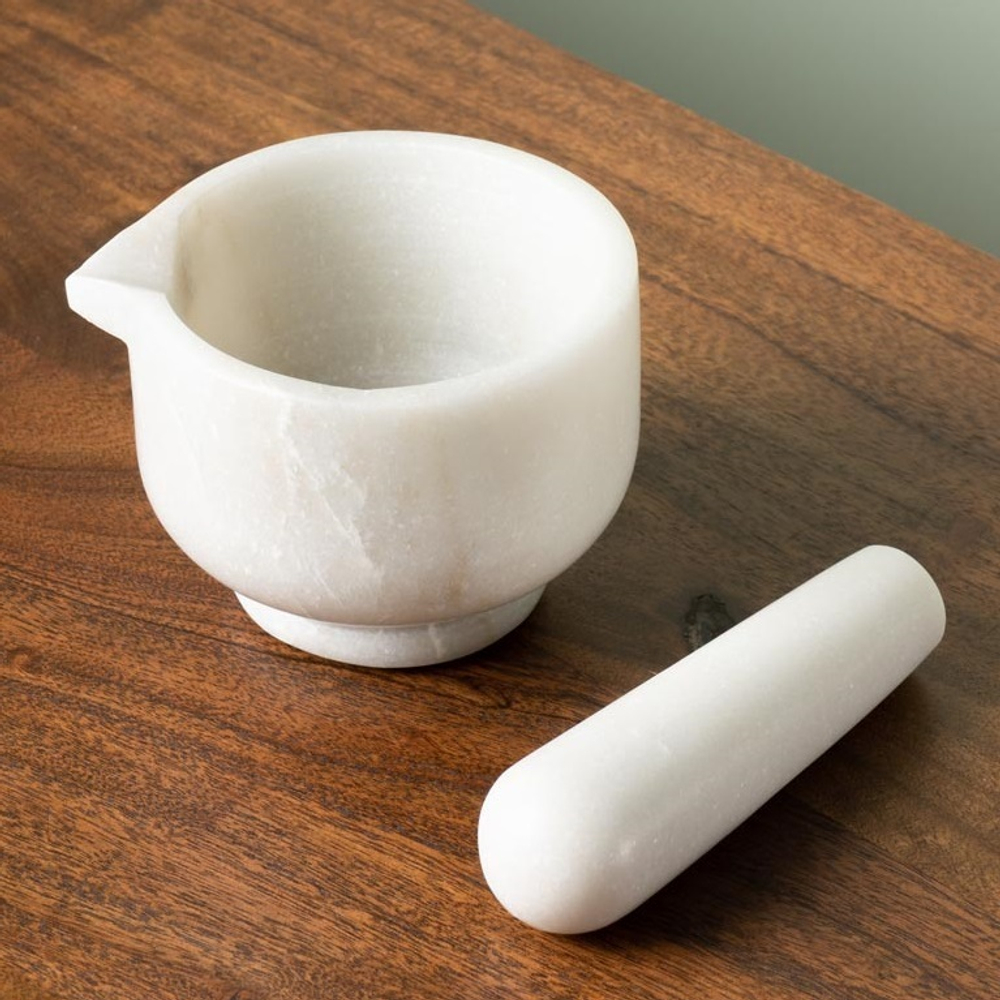 Ступка мраморная 12 см 33854