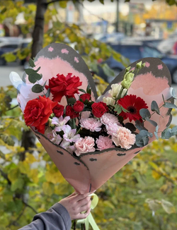 Букет цветов Бабочка №4