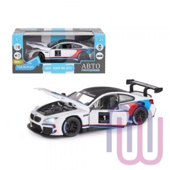 МОДЕЛЬ МАШИНЫ 1/24 BMW M6 GT3