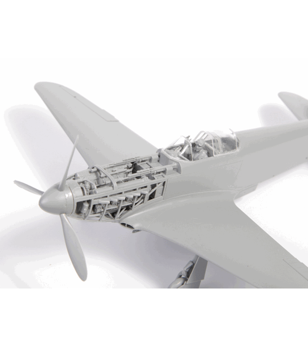 Сборная модель ZVEZDA Советский истребитель Як-3, подарочный набор, 1/48