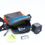 Сумка Gosha Orekhov GO Minipouch темно-синяя / хаки / оранжевая