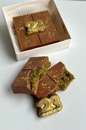 Дубайский шоколад "23 февраля" 100г