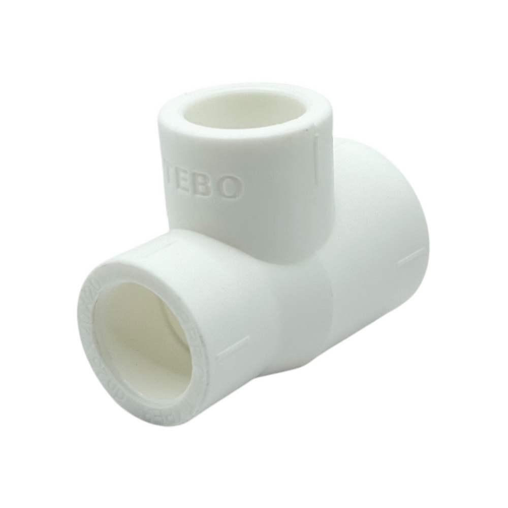 Тройник полипропиленовый переходной TEBO 25x20x20