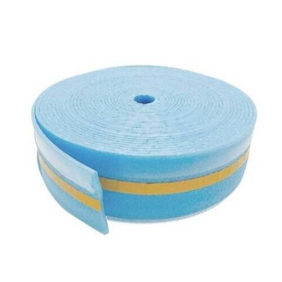 Лента демпферная Varmega - 100x8 мм (с защитным фартуком и клейкой стороной, длина 25 м.)