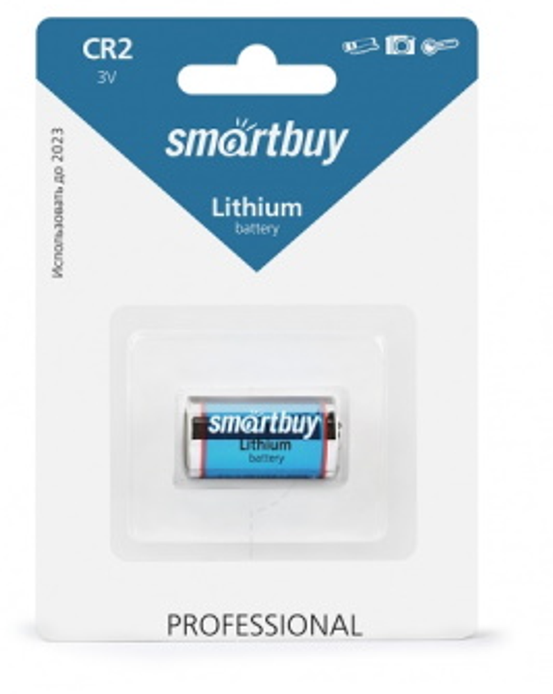 Батарейка Smartbuy CR2 1шт/бл