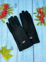 тёплые флисовые перчатки мягкие зимние удобные