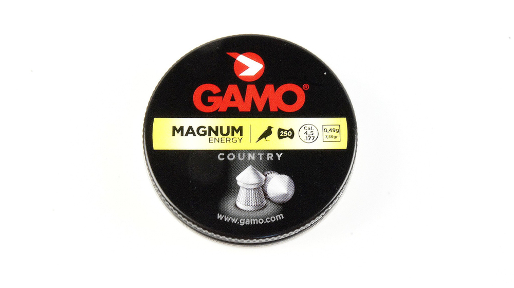 GAMO MAGNUM 4,5 мм  0,49г. (250шт.) пули пневматические