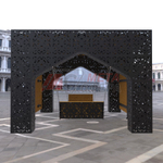 Пергола Шахерезада с резной скамейкой