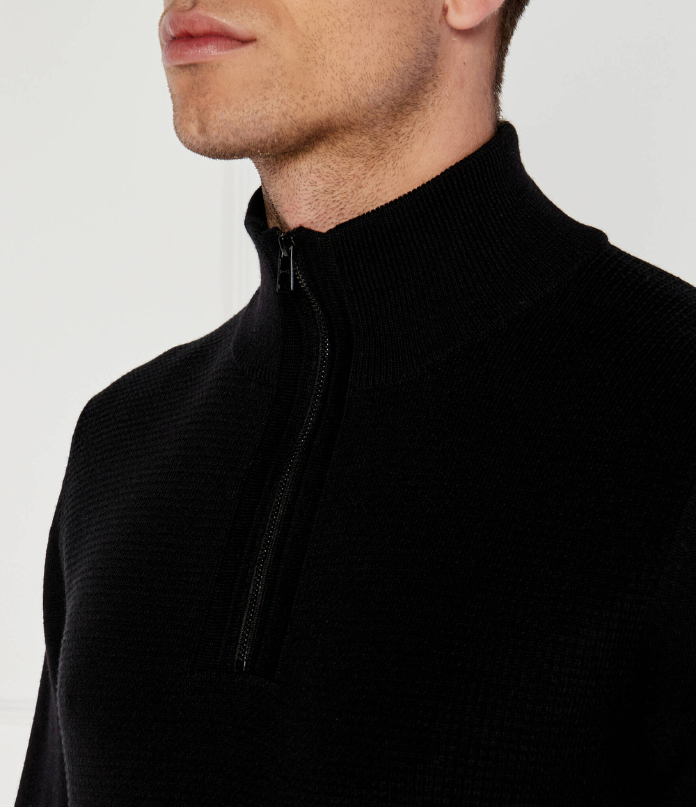 Хлопковый свитер dambino BOSS BLACK - черный(50519590)