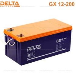 Аккумуляторная батарея Delta GX 12-200 (12V / 200Ah)