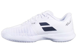 Женские теннисные кроссовки Babolat Jet Match 4 Wimbledon Grass - white/black