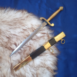 Кортик офицерский Аннинско-Георгиевский, рукоять латунь, образца 1858 г.