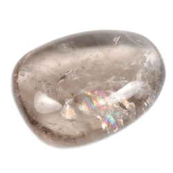 Галтель кварц дымчатый радужный асс.