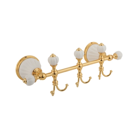 Планка с крючками Migliore Olivia 17463 золото