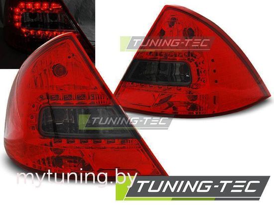 Задние фонари Ford Mondeo 3 red smoke led