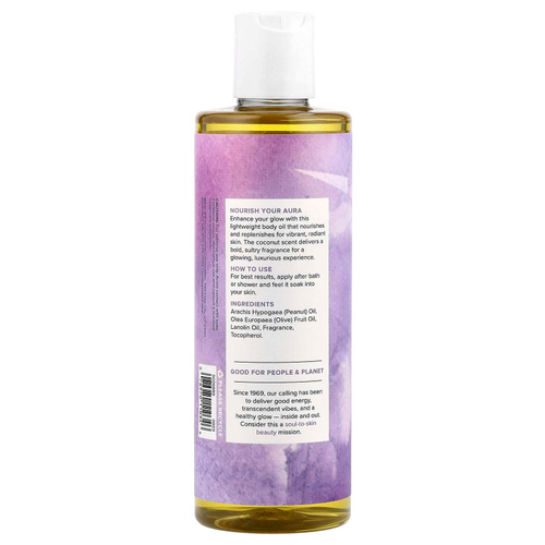 Heritage Store, Aura Glow Coconut, масло для тела, 237 мл (8 жидк. Унций)