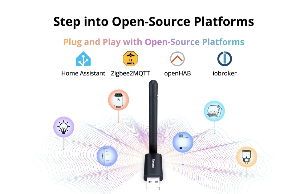 Стик SONOFF Zigbee 3.0 Dongle-LMG21 USB