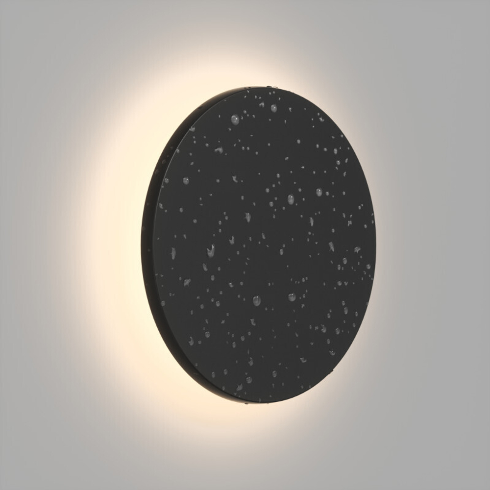 DK9780-BK Настенный светодиодный уличный светильник ALTA, IP65, 6 Вт, 3000K, черный, алюминий