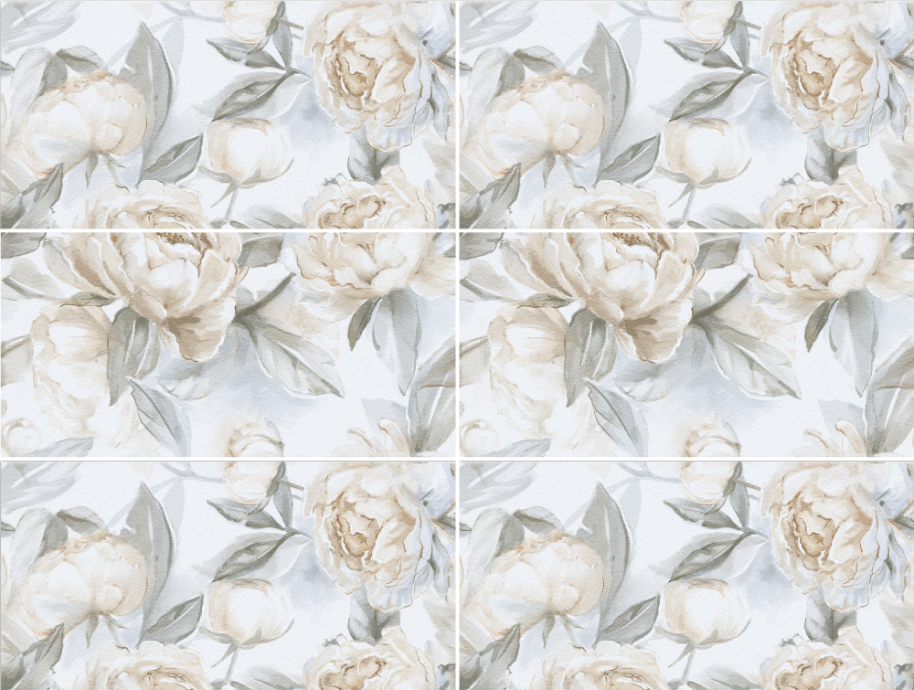 Staro Slim Elite Peonies Decor A B 60x120