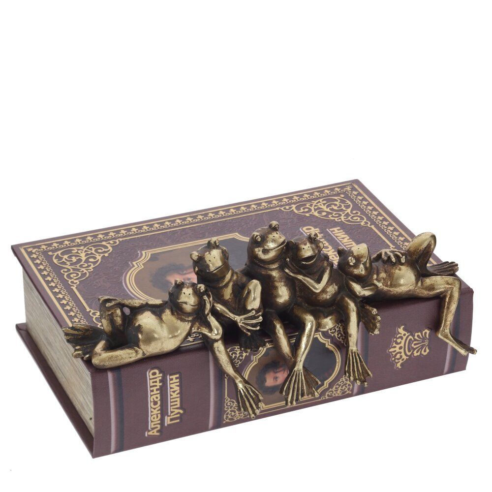 GAEM Фигурка декоративная "Лягушки", L28 W6 H10,5 см