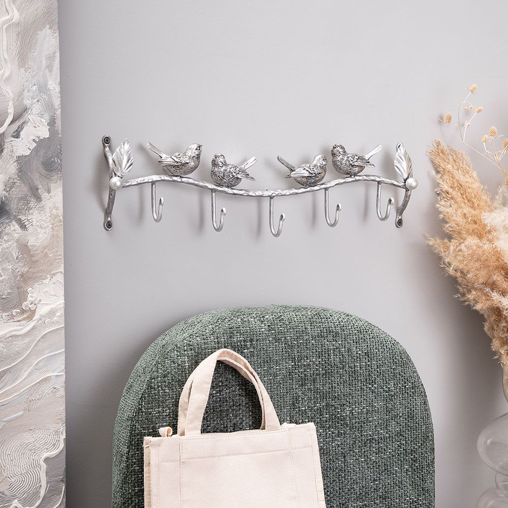 Вешалка настенная Терра Блесс Античное серебро