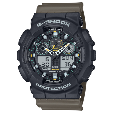 Мужские наручные часы Casio GA-100TU-1A3
