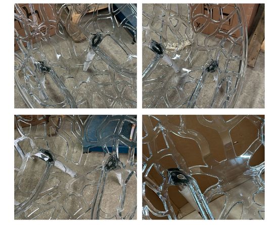 Кресло прозрачное Crystal