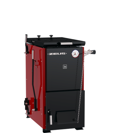 Котел полуавтоматический нижнего горения ZEUS (Зевс) 12 кВт