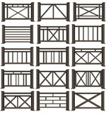 Ограждения из ДПК PREMIUM 3D Сборка №13 С глубокой текстурой