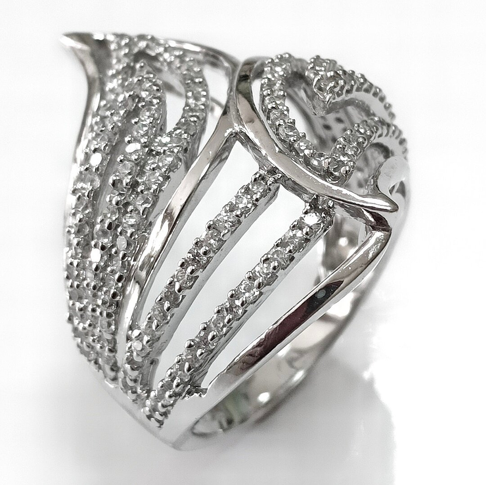 "Эстерелла" - кольцо из серебра 925-й пробы