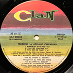 Adriano Celentano - Tecadisk (Италия 1977г.)