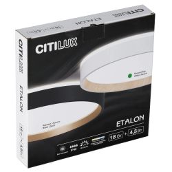 Citilux ETALON CL750240 LED Светильник с подсветкой Белый+Бук