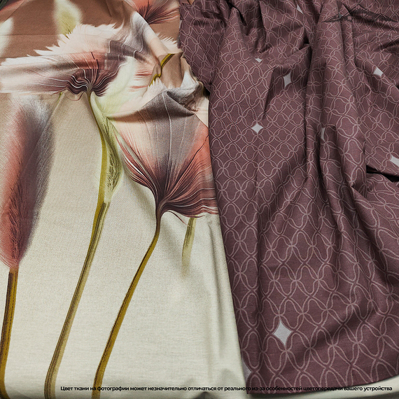 Поплин &quot;Пакистан-принт №19&quot; | ш.220 см | 110 г/м² | хлопок-100%