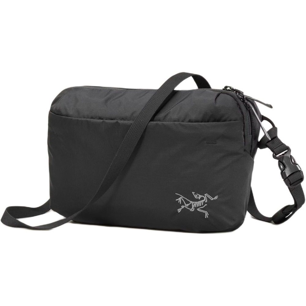 Arc"teryx 2.5L Shoulder Bag, Crossbody Bag, Outdoor Bag Nylon Black Unisex