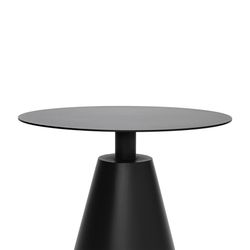 Столик кофейный Marius, Ø50 см, черный