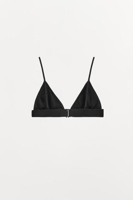 ZARA БРАЛЕТТ ИЗ ВИСКОЗЫ С МЕТАЛЛИЧЕСКОЙ ДЕТАЛЬЮ, ЧЕРНЫЙ