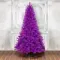 Искусственная елка Искристая 210 см., фиолетовая, мягкая хвоя, ЕлкиТорг (154210)