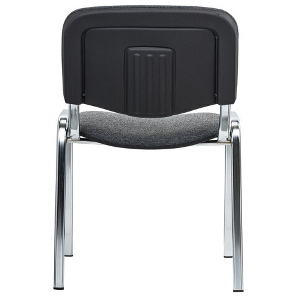 Стул STAFF "Iso Lite CF-008", хром, ткань серая (С-71), 532566