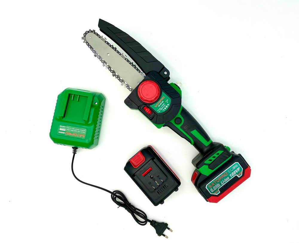 Пила цепная аккумуляторная. SATDPRO SD-80168 21В