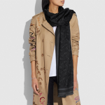 Шарф Coach, C2501-BLK