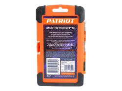 Набор спиральных сверл по дереву (8 шт; 3-10 мм) PATRIOT 815010103