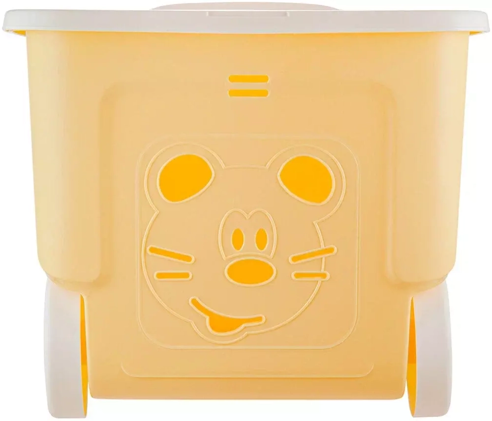 Ящик на колесах Lalababy Play with Me 50л солнечный зайчик